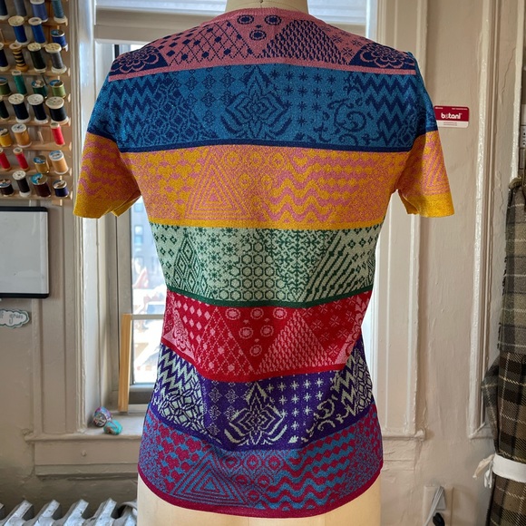 Mary Katrantzou patchwork design shirt, size: S - Picture 6 of 9